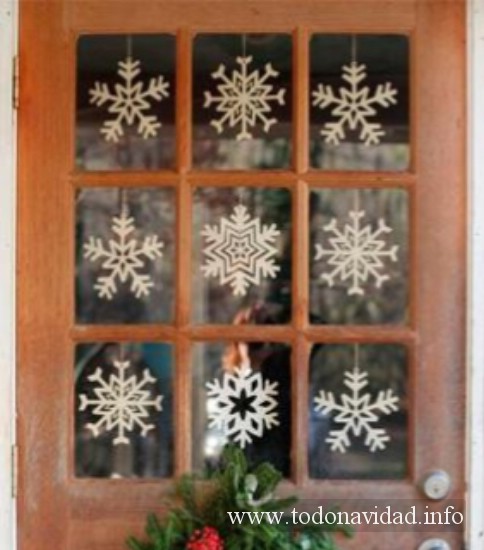 decorar ventanas navidad 