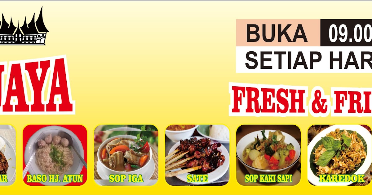 Banner Rumah Makan Padang Cdr Forex Idn