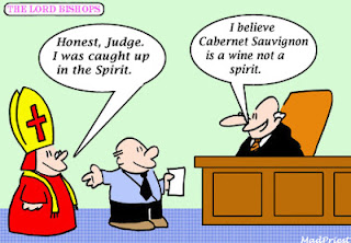 Honest Judge, I was caught up in the Spirit.  I believe Cabernet Sauvignon is a wine not a spirit.