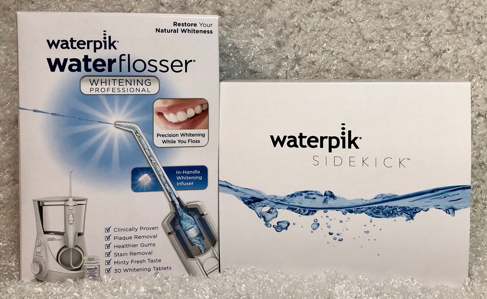 Stacy Talks & Reviews Waterpik Water Flosser & Sidekick