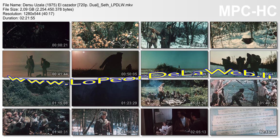El Cazador (1975 - Dersu Uzala - Akira Kurosawa)