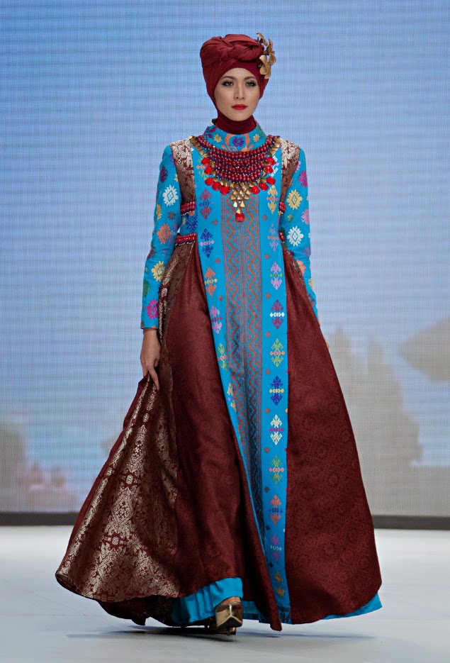 Contoh Trend Model Baju Muslim Dian Pelangi Modis Contoh Trend Model Baju Muslim Dian Pelangi Modis