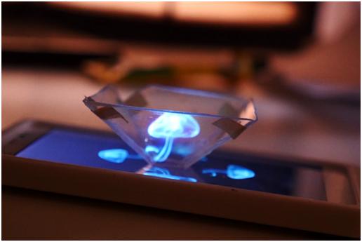 Ikya Global EDU: Surprise Anybody! Turn Your Smartphone into a 3D Hologram  Projector, at Home!