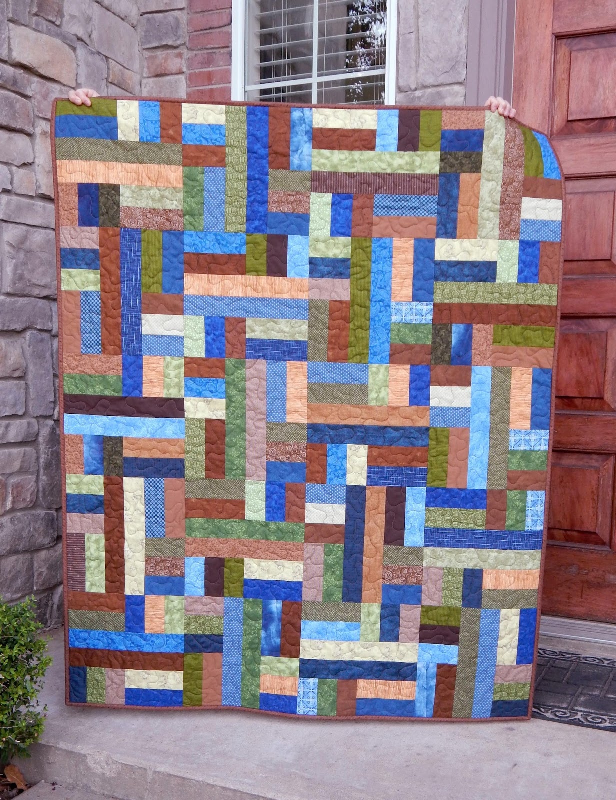 The Fleming's Nine Scrappy Patches Quilt Pattern 2 Ways!