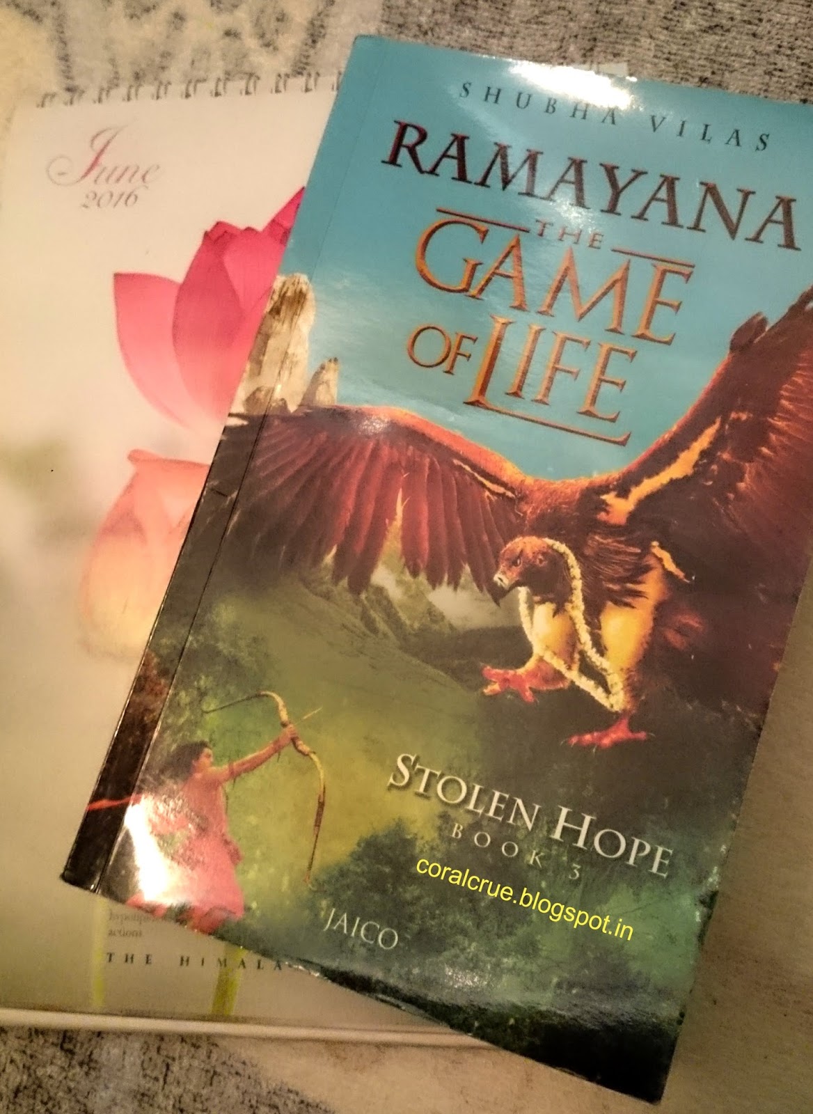 Ramayana The Game of Life Book 3 Stolen Hope Book Review Coral Crue