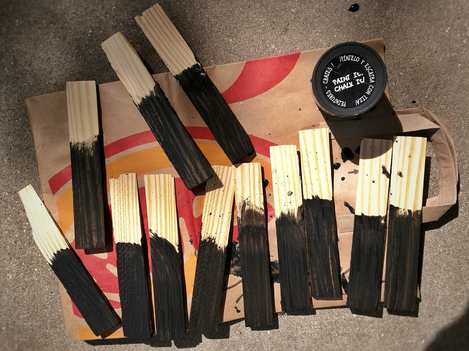 DIY Chalkboard Garden Markers