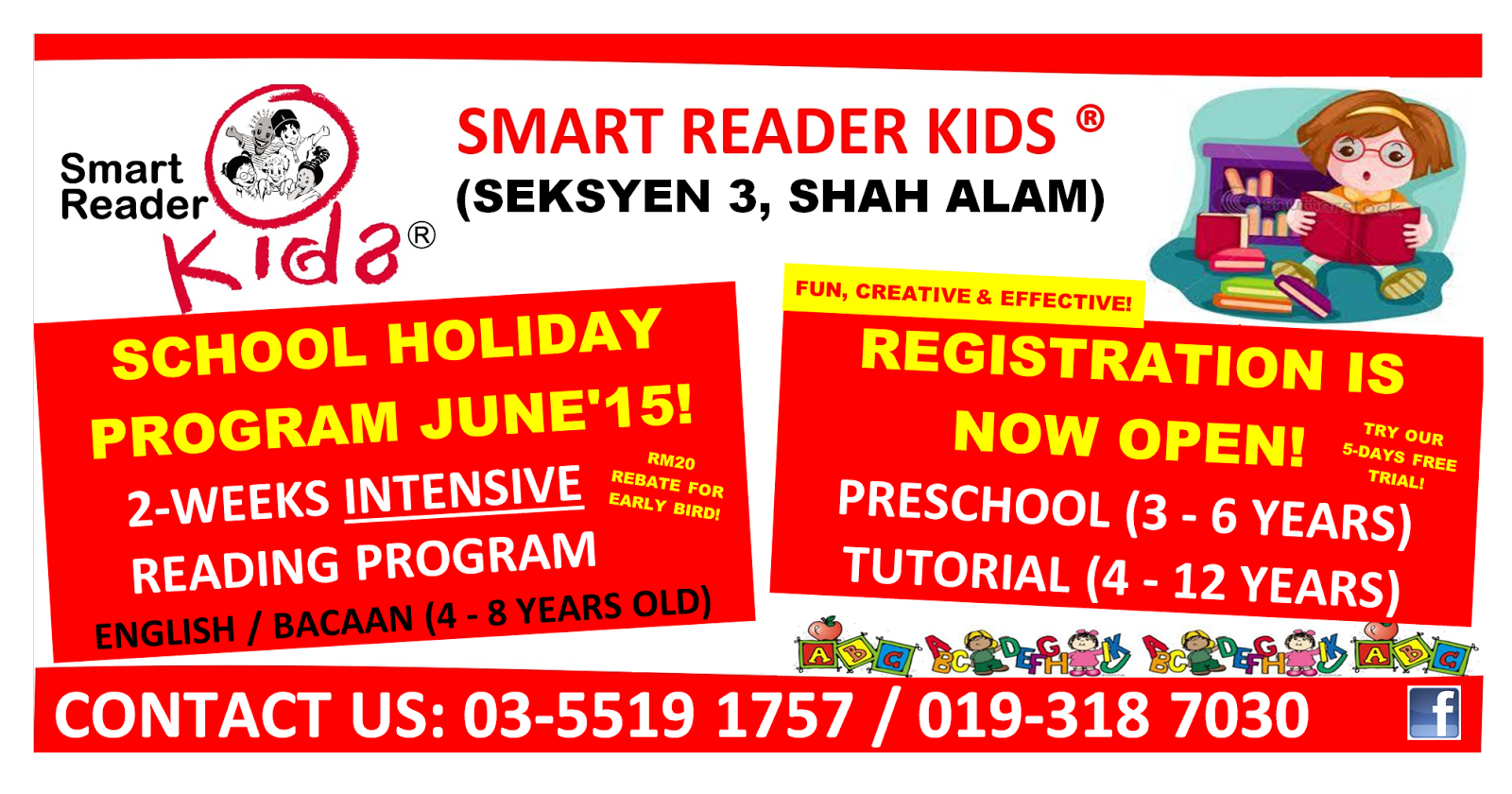 Smart Reader Kids, Seksyen 3 Shah Alam - Selangor Malaysia: School ...
