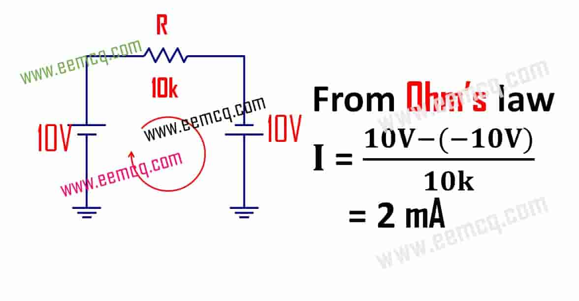 An Example of Point Voltage Source Conversions with Solution