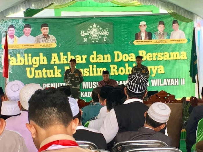 Aksi Kemanusiaan untuk Rohingya Bersama Ketum PBNU dan Gubernur Dihelat PWNU Kalteng