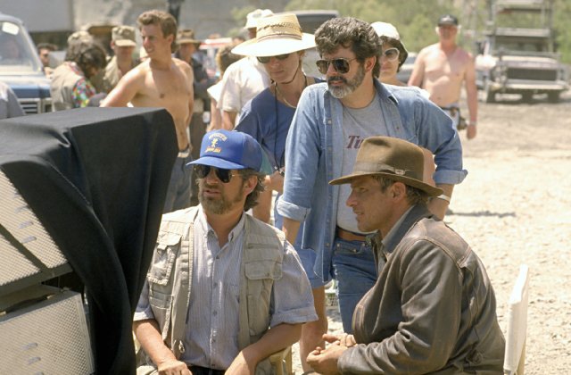 George Lucas and Steven Spielberg
