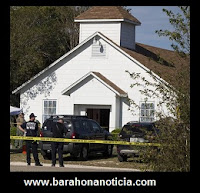 Al menos 26 muertos en una iglesia en Texas, tras un tiroteo