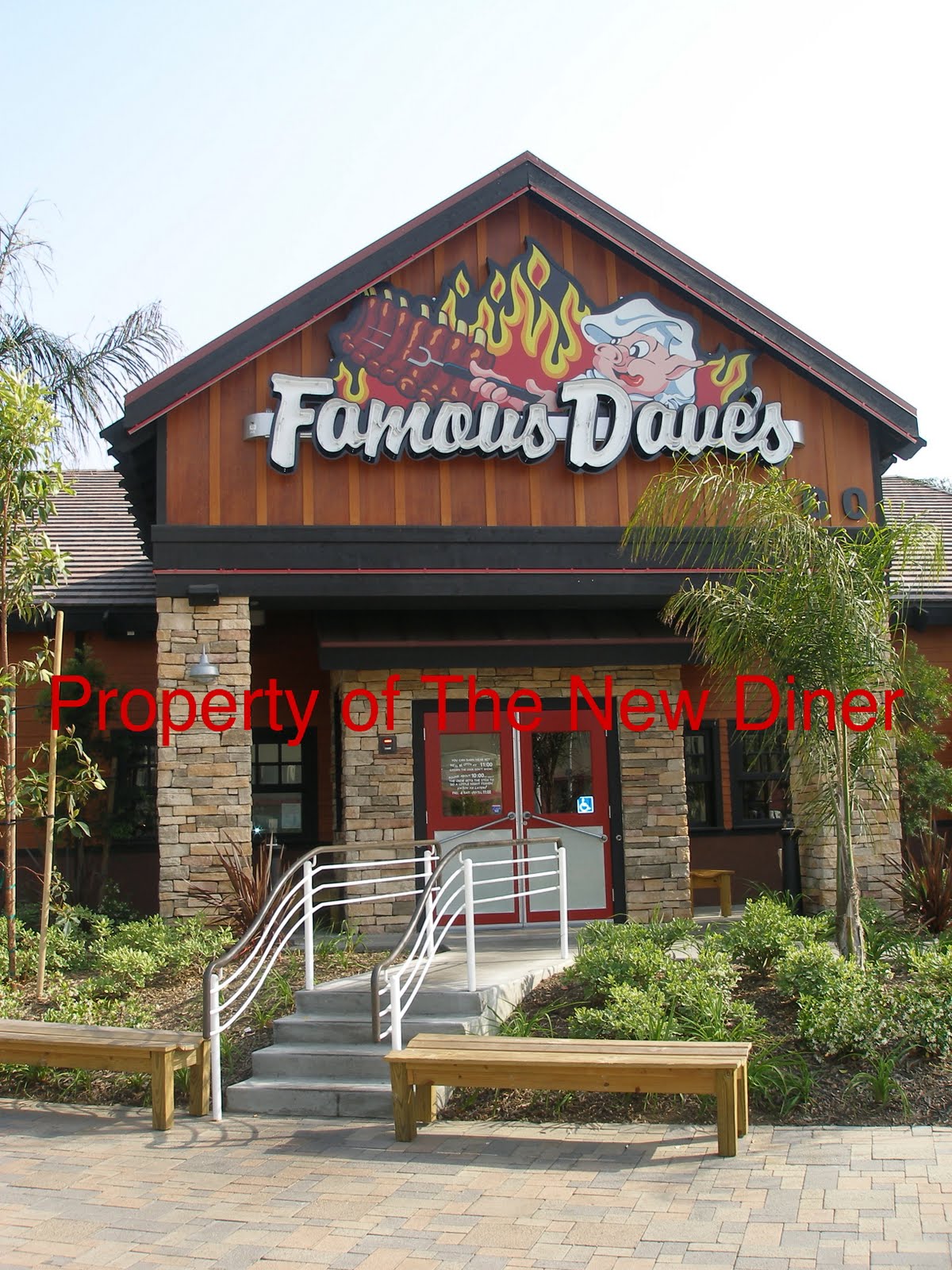 The New Diner Famous Dave's Pitt BBQ