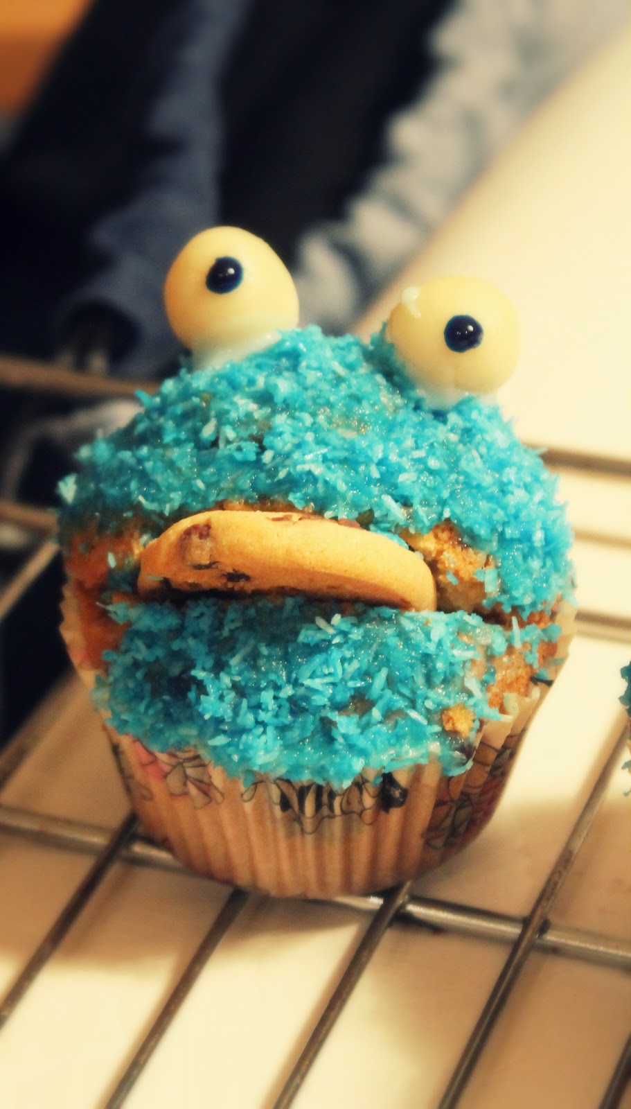 Cotton Candy: DIY:Krümelmonster Cupcakes