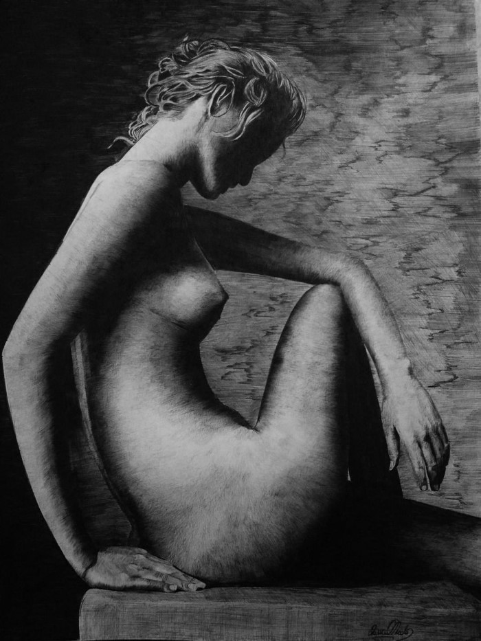 Простыми и цветными карандашами. Laura Muolo Laura Muolo