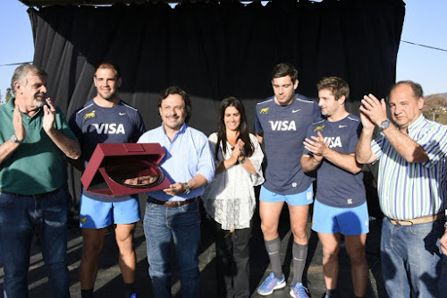 Los Pumas juntos al  programa rugby en los Merenderos