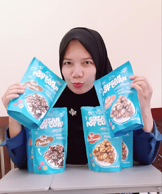 suzan popcorn berondong jagung camilan keluarga hits zaman now nurul sufitri social media mom lifestyle blogger makanan traveling review