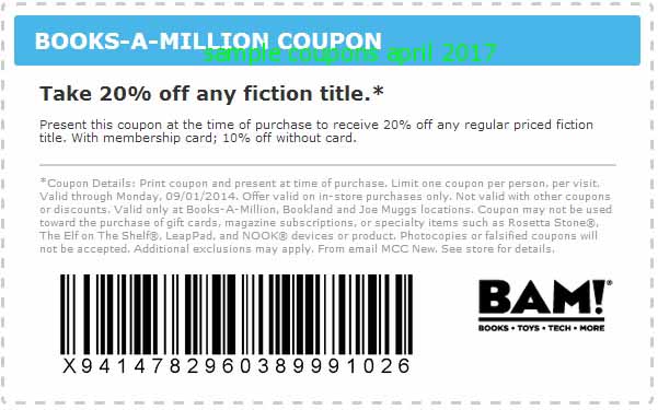 Christian book coupon code april 2018