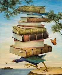 kevin sloan surreal painting headlong pursuit realism books surrealism paintings artist allegorical diamond reading prints painter magic artwork acrylic