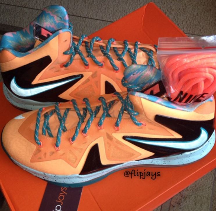 peach lebrons