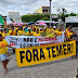 Protesto contra a Reforma da Previdência paralisa o transito e a feira livre de Ipirá