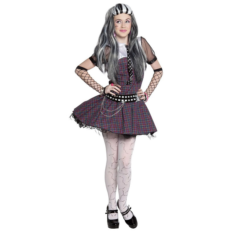 Monster High Party City Frankie Stein Outfit Child Costume