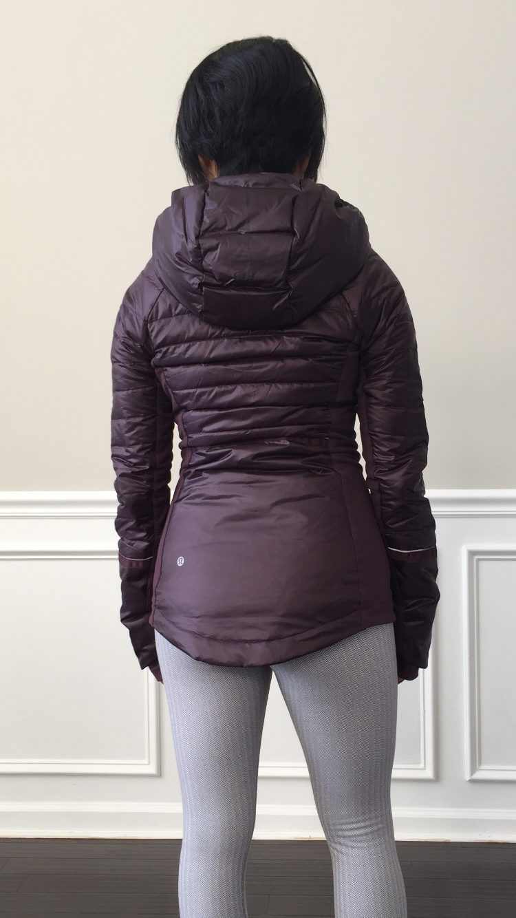 lululemon down for a run jacket