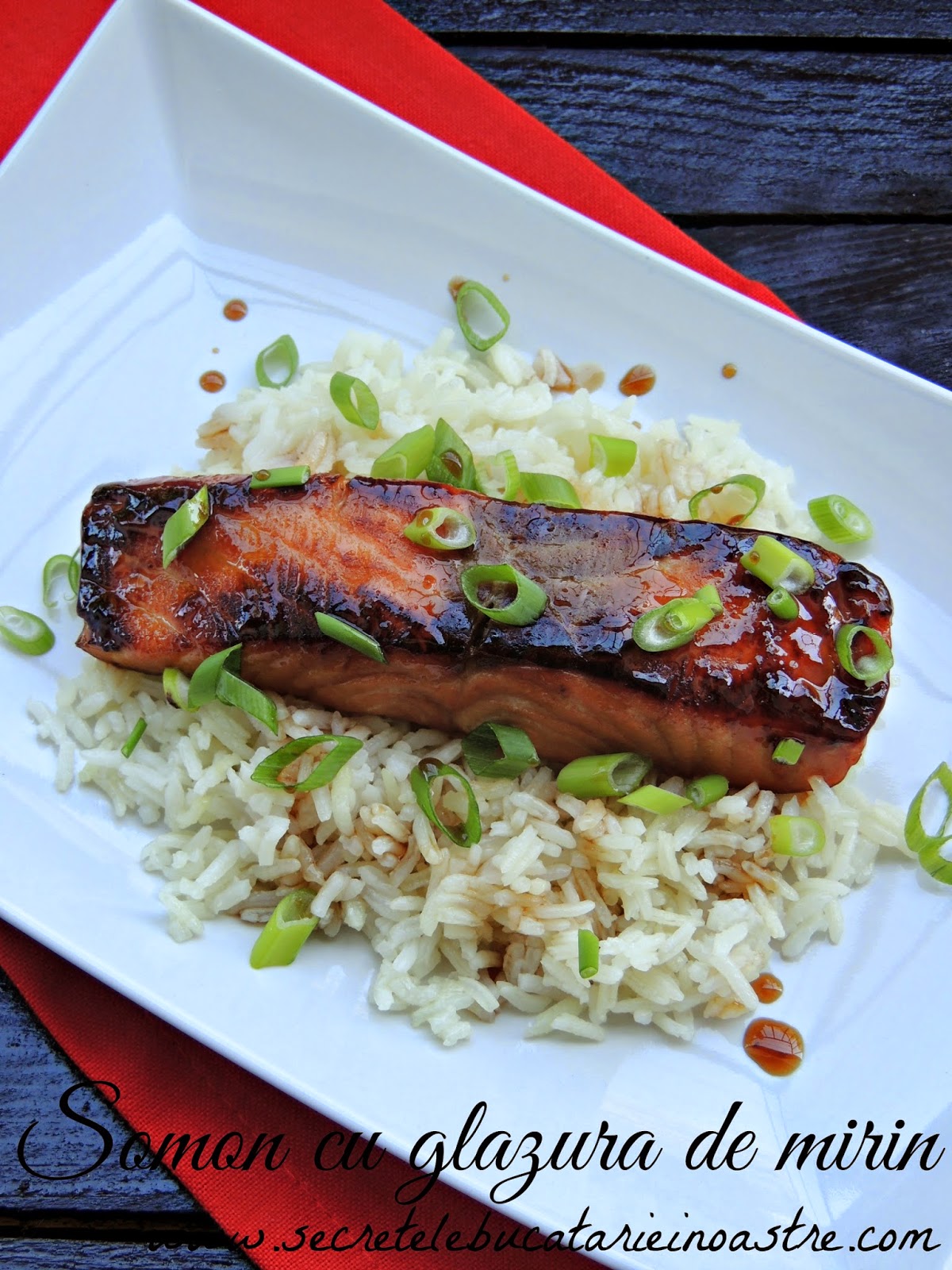 SOMON CU GLAZURA DE MIRIN