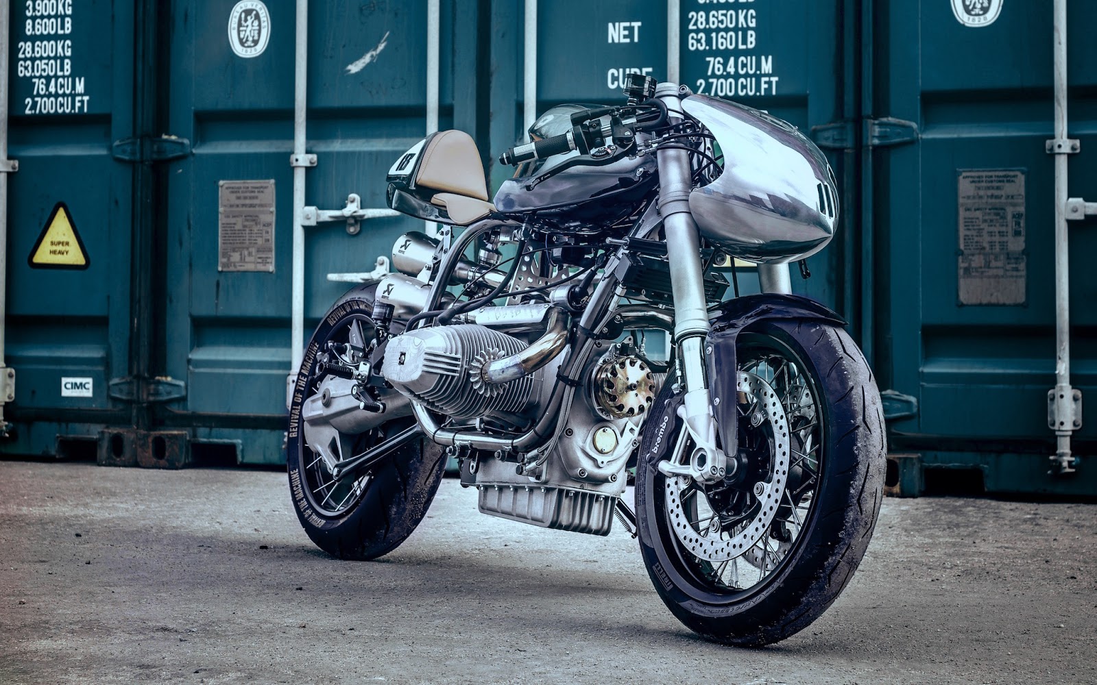 The Silver Bullet Mk2 Inazuma café racer