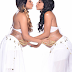 From Linda Ikeji's Blog: Twin sisters, pregnant at the same time, do beautiful maternity shoot (photos)