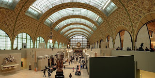 The main hall of the Orsay Museum in Paris