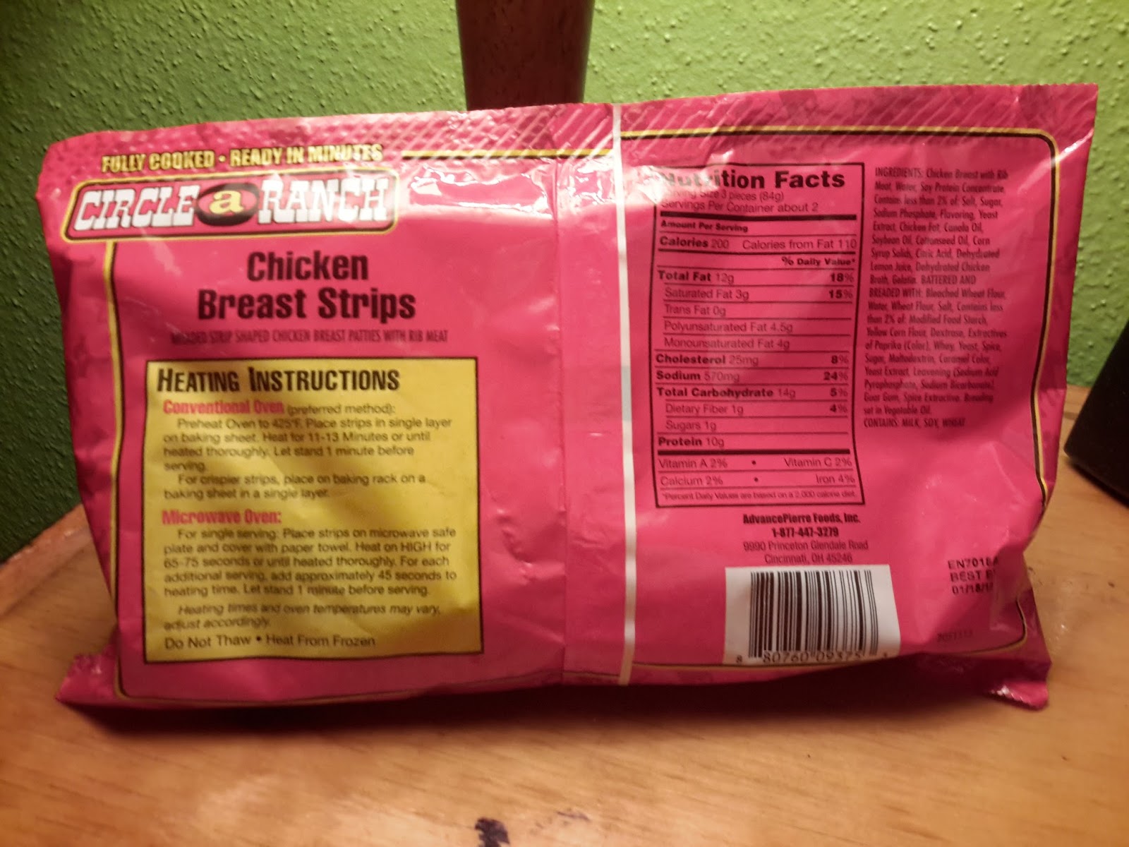 Dollar Store Dreams Day 13 Circle A Ranch Chicken Breast Strips