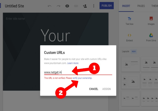 Custom Domain and verify your ownership Custom Domain and verify your ownership