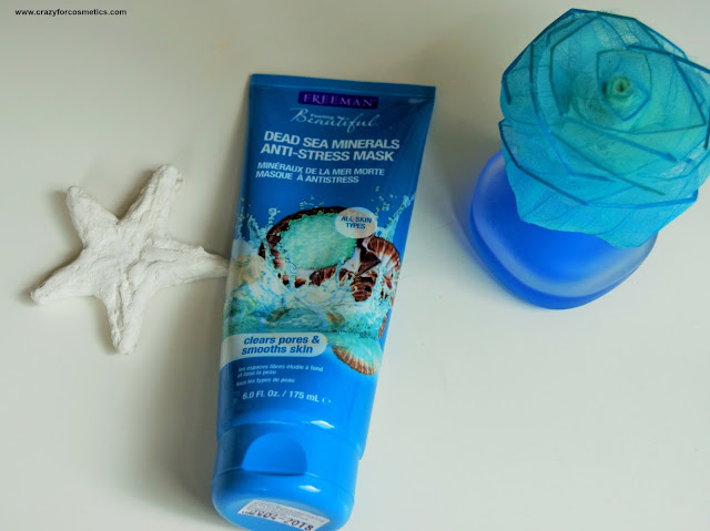 Freeman Dead Sea Minerals Facial Anti-Stress Mask for flawless skin