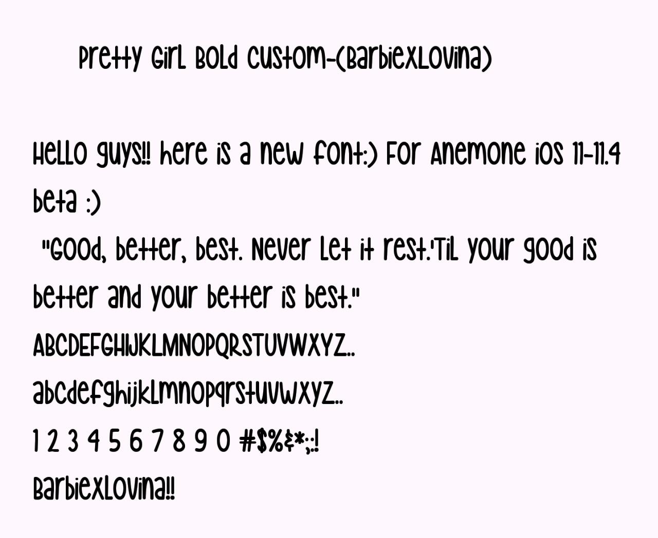 iphone ios 11 anemone android fonts android goodies and alot more pretty fonts for android