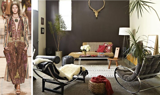 On Fleek: London & Milan fashions take cue from home decor - Etro You found these photos on www.BoHoHome.com @bohosusan. Photographers and sources, where available are listed in the captions.
