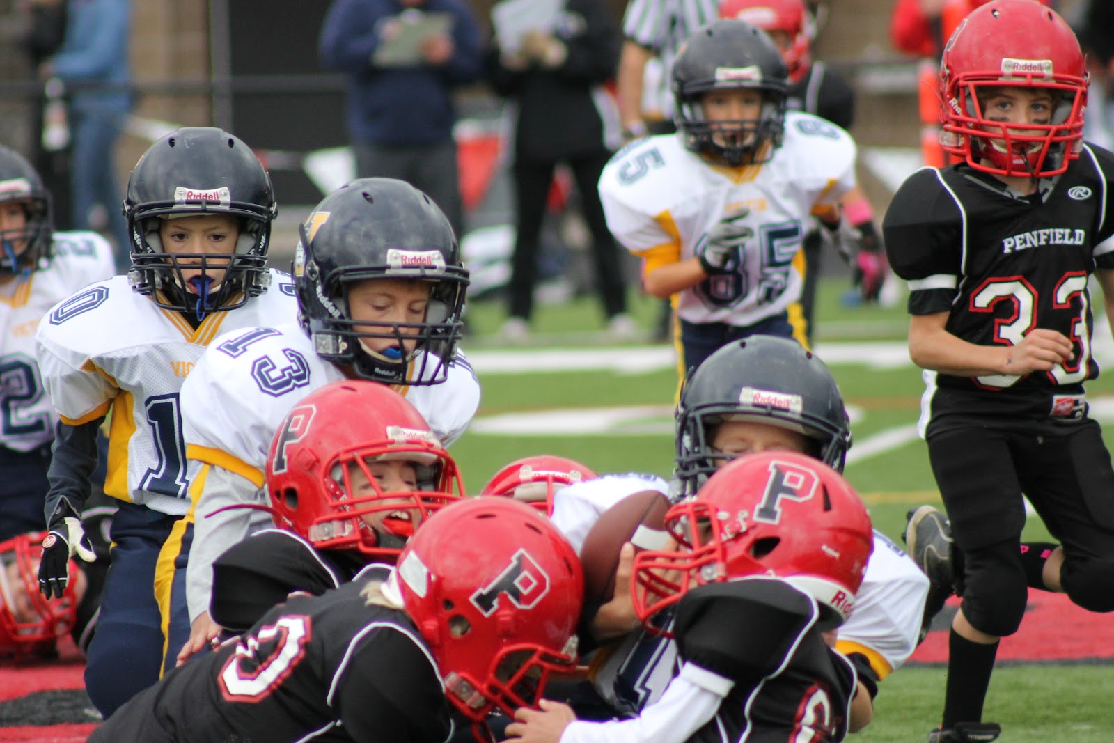 Penfield Youth Football & Cheer 2012 Black C Hosting Victor