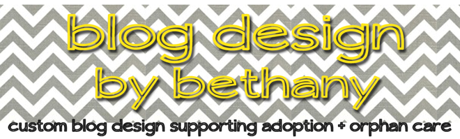 blog design by bethany