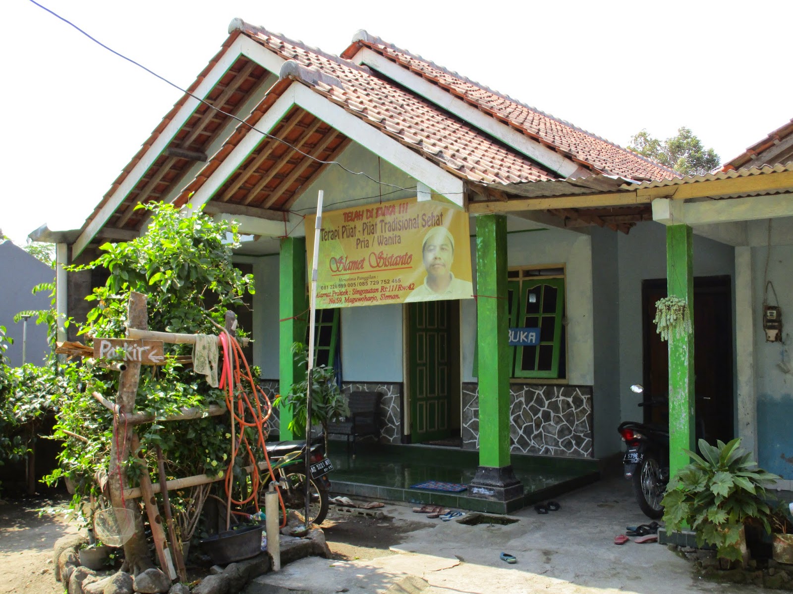 Pak Slamet, Tukang Pijat Tradisional di Yogyakarta My Memoirs Blog