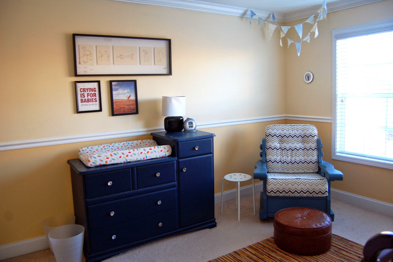 The Counting Courseys adios changing table!