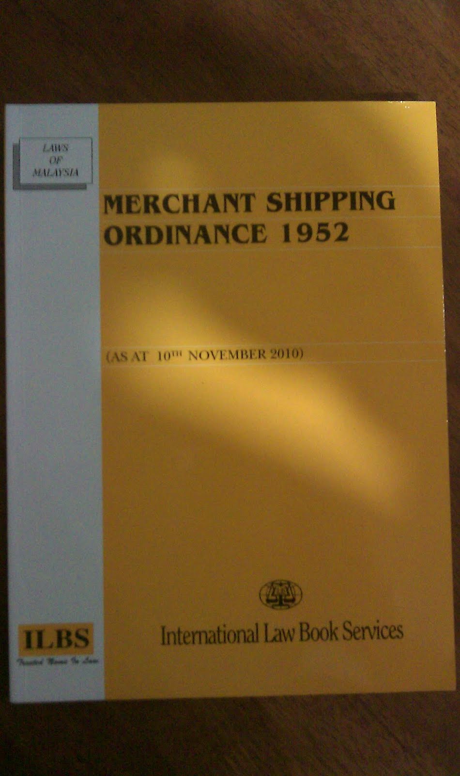Ahoy Sailor Merchant Shipping Ordinance 1952