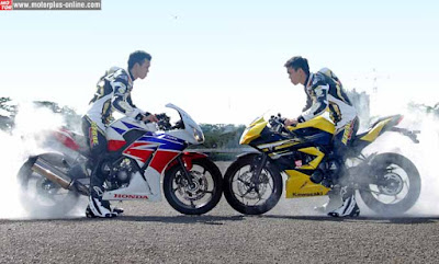 Video balapan liar jalanan paling seru segmen motor sport kelas 1 silinder 250cc antara Kawasaki Ninja 250 sl mono melawan honda cbr 250