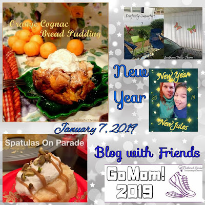 Blog With Friends, a multi-blogger project based post incorporating a theme, New Year | Featured on www.BakingInATornado.com