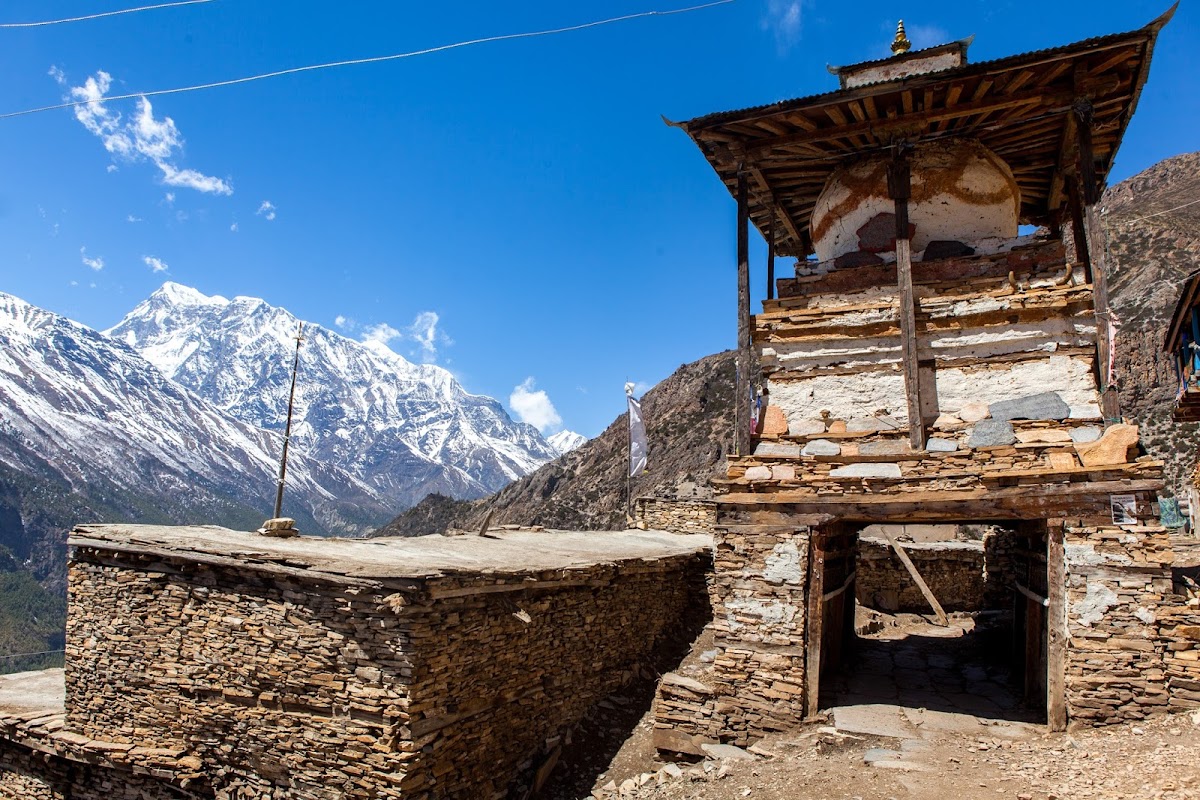200км по красно-белым черточкам.. Around Annapurna. март-апрель 2017