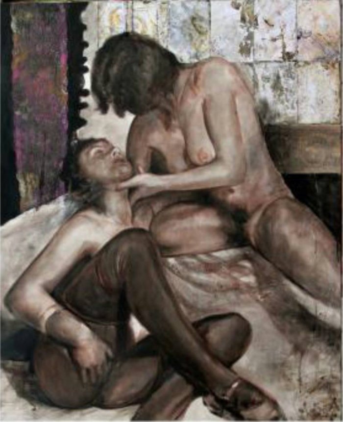 Итальянский художник. Mennato Tedesco Итальянский художник. Mennato Tedesco