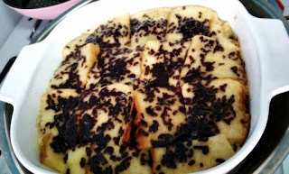 Resepi Pudding Roti Coklat Leleh - Resepi Kek & Biskut Raya