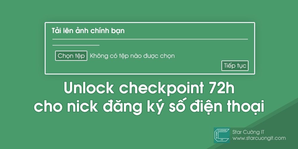 Mở khóa tài khoản bị checkpoint 72h cho account đăng ký số điện thoại mo khoa tai khoan bi checkpoint 72h cho account dang ky so dien thoai