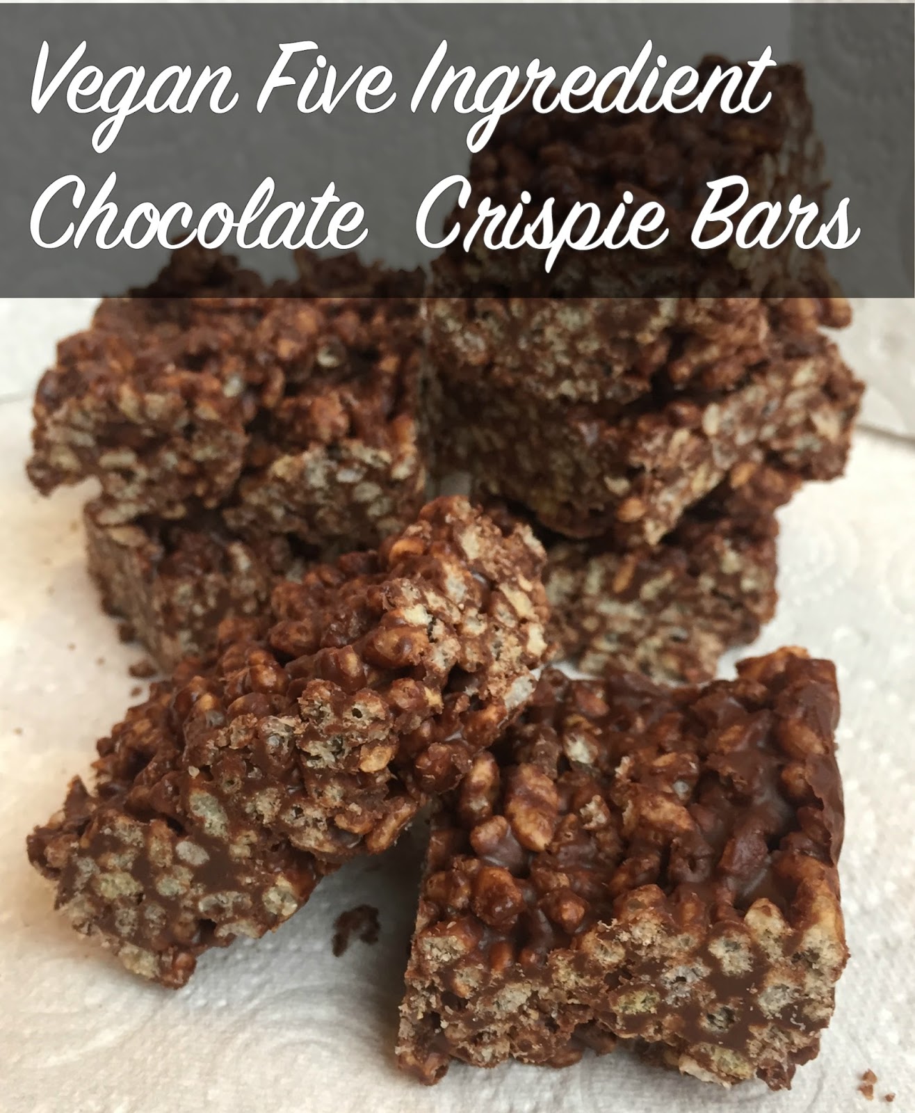 five ingredient chocolate crispie bars vegan susiechef five ingredient chocolate crispie bars vegan susiechef