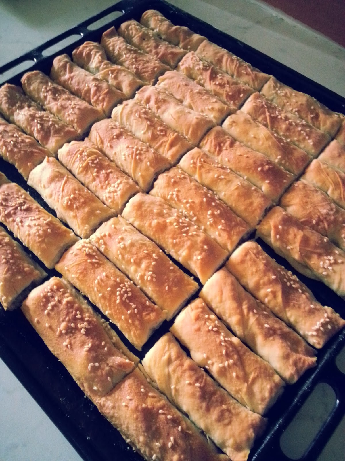 İŞİN ASLI ...: Fırında kıymalı patatesli sigara böreği