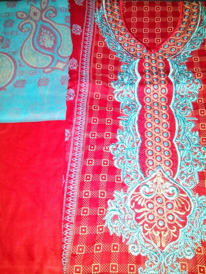 Kamalia Khaddar & Fabrics Ladies Khaddar Lawn Latest design 2014