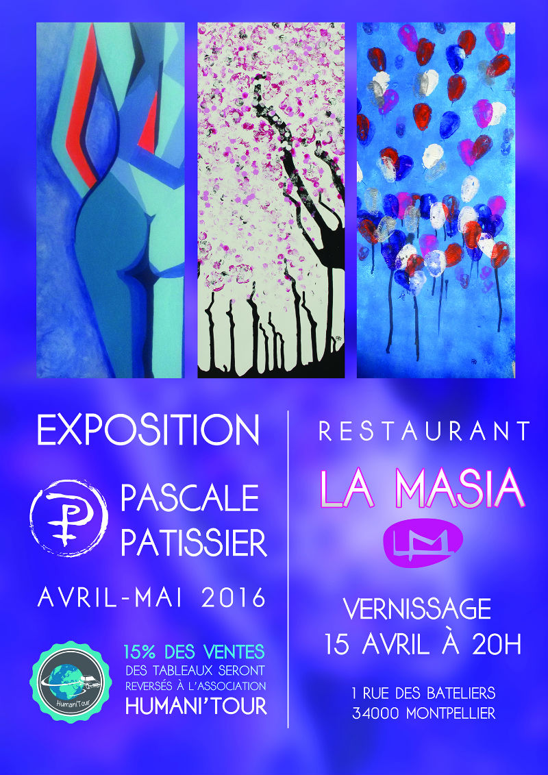 Exposition Pascale Patissier (PP) soutien Humani'tour pour Europ Raid Exposition Pascale Patissier (PP) soutien Humani'tour pour Europ Raid